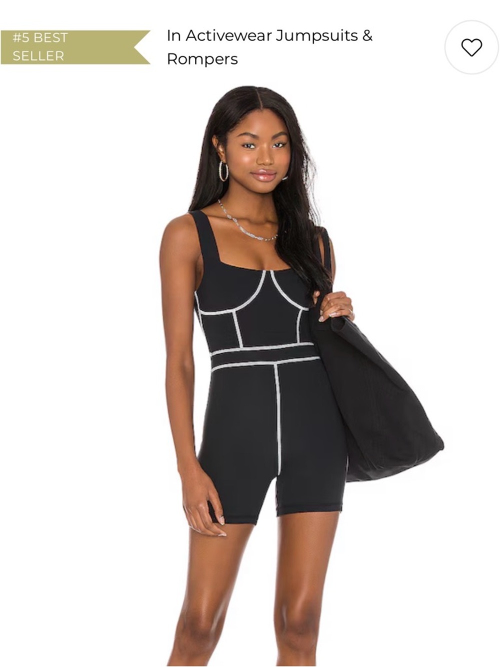 Corset Bodysuit in Black / WeWoreWhat